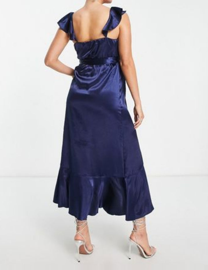 Rochie maxi Little Mistress, bleumarin