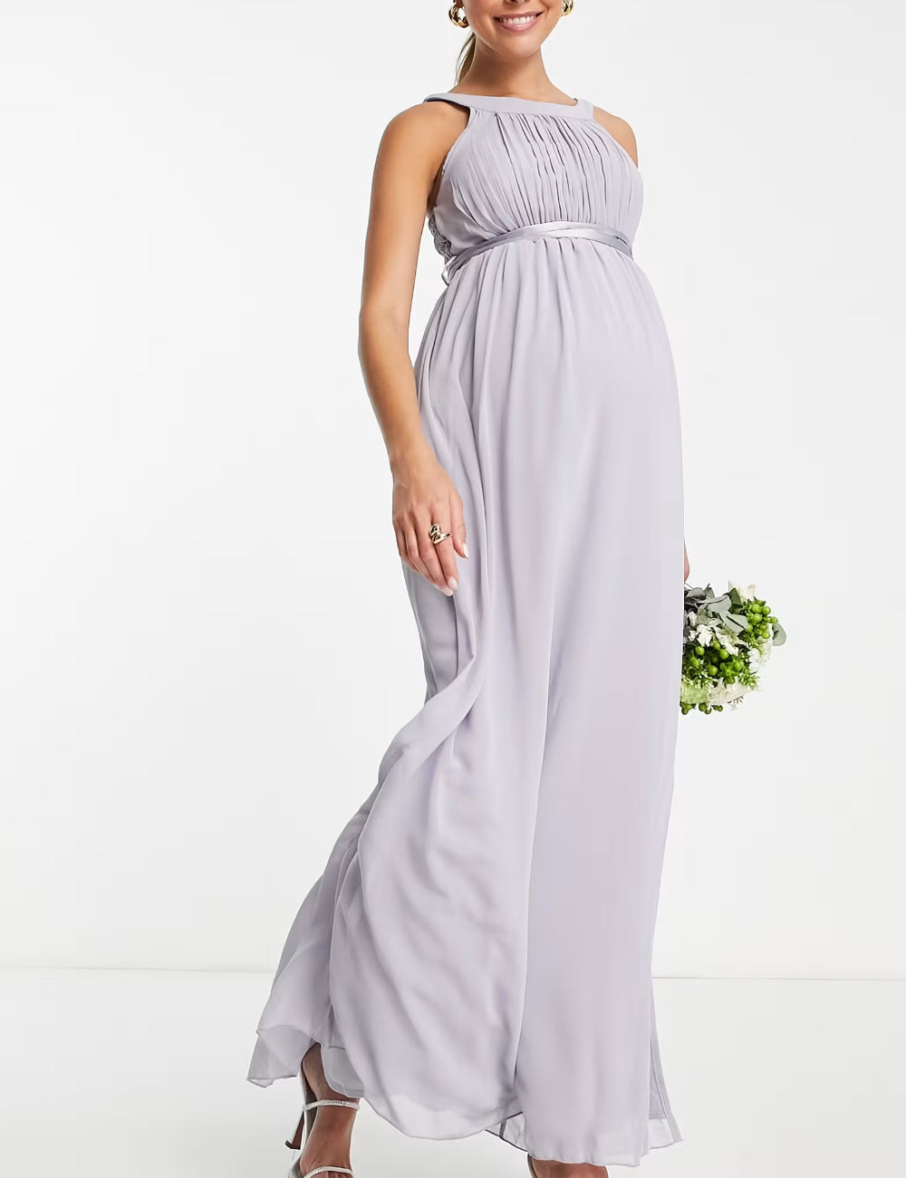 Rochie maxi Little Mistress, albastru