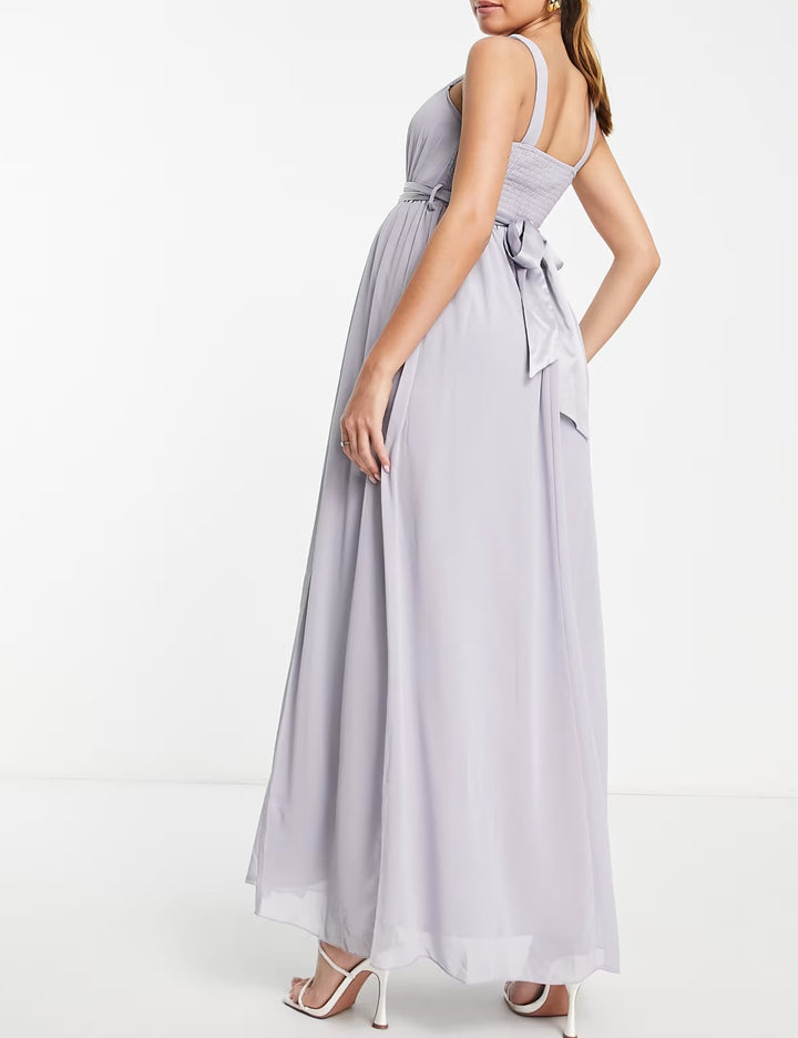 Rochie maxi Little Mistress, albastru