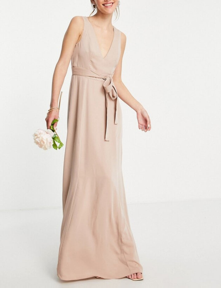 Rochie maxi Maya Deluxe, bej