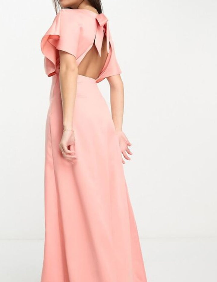 Rochie maxi Maya, roz