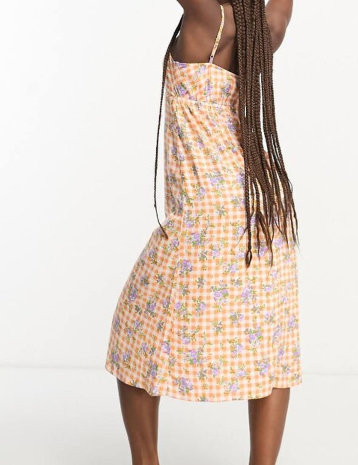 Rochie maxi Miss Selfridge, mix culori