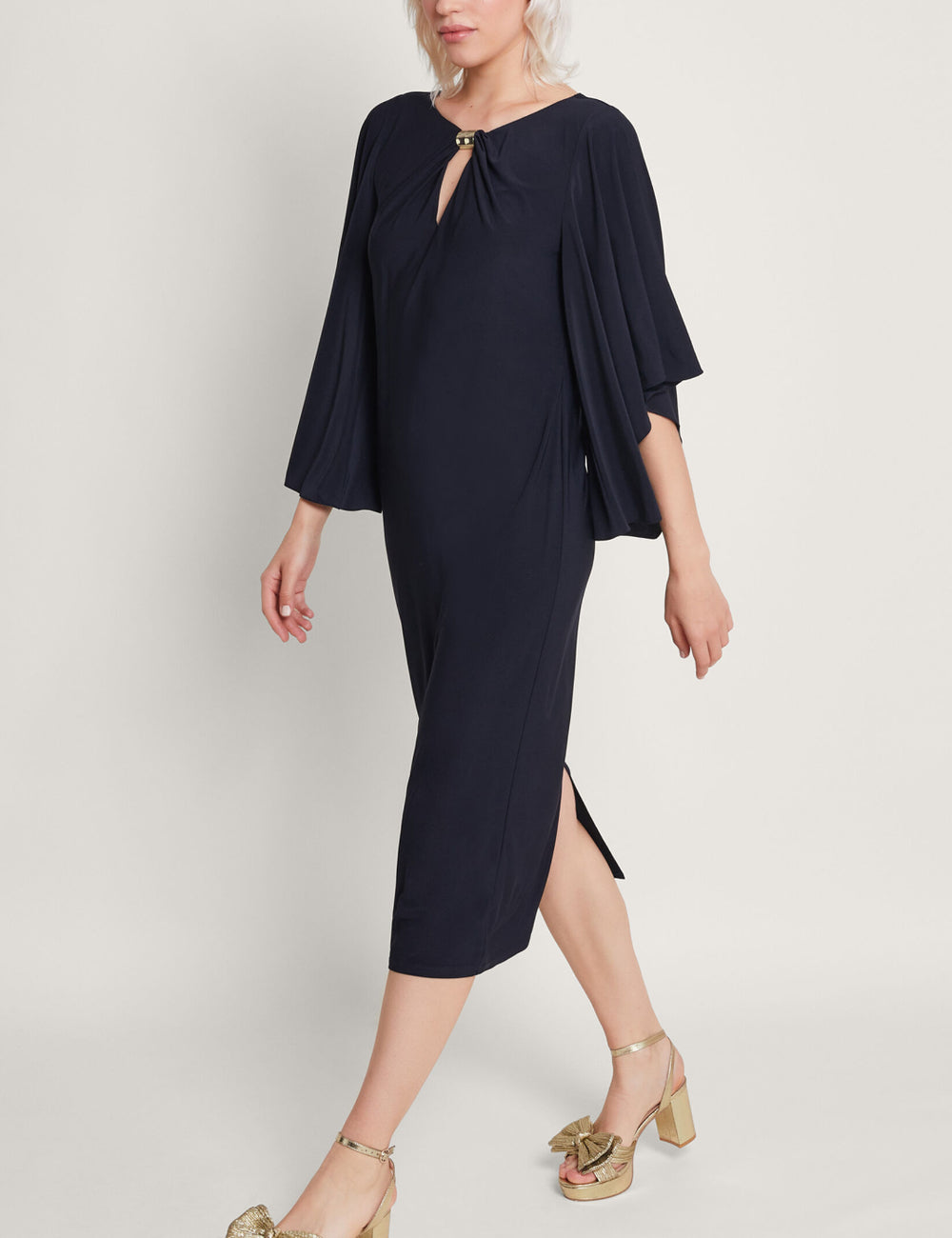 Rochie maxi Monsoon, albastru