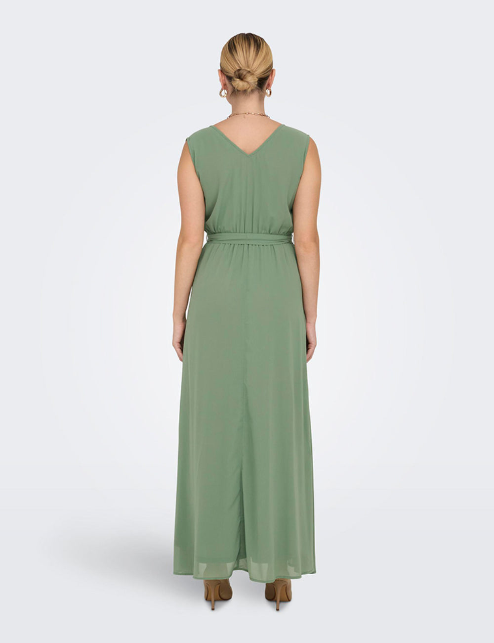 Rochie maxi Only, verde