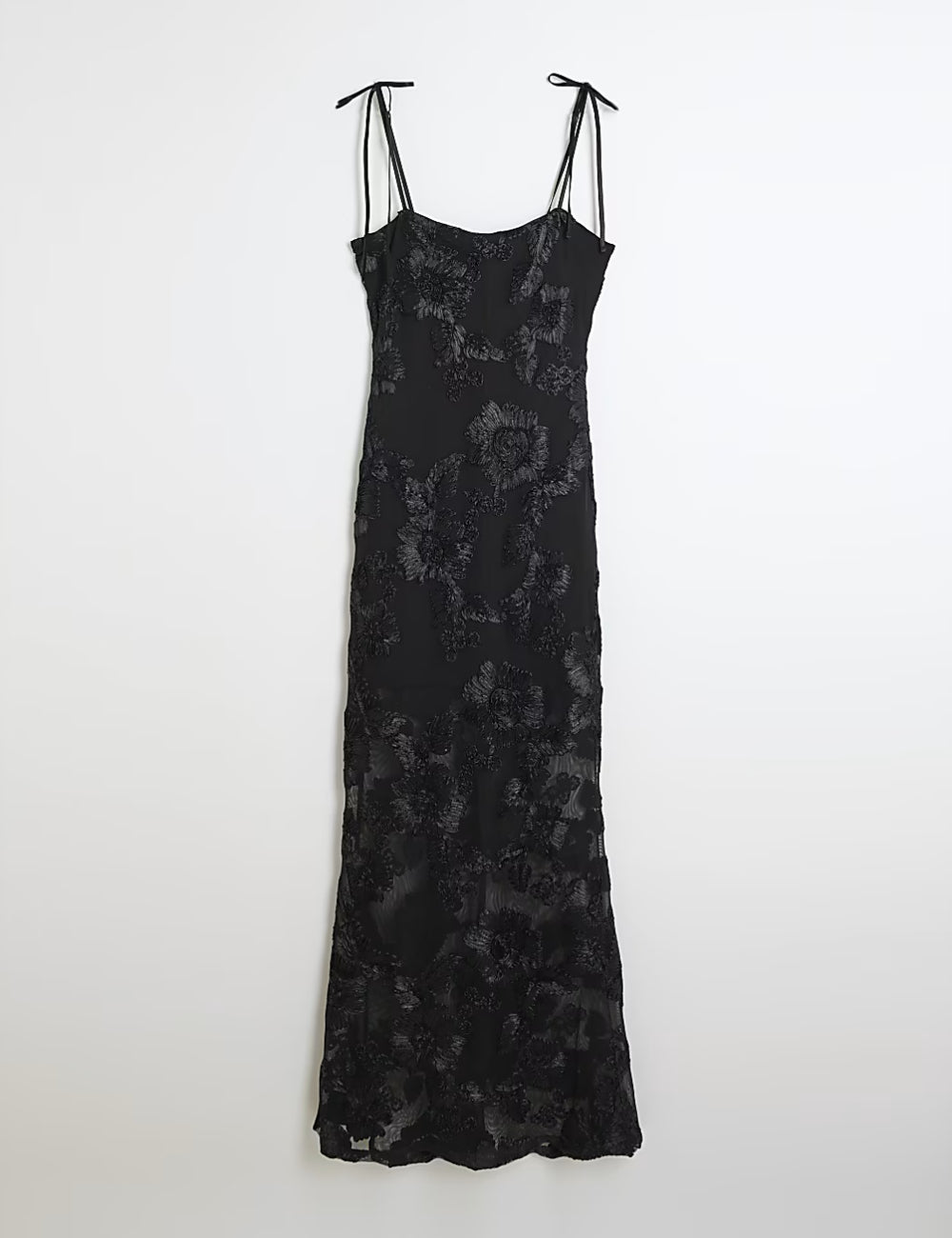 River Island maxi ruha, fekete