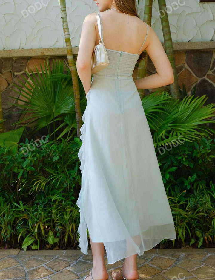 Rochie maxi SHEIN, verde