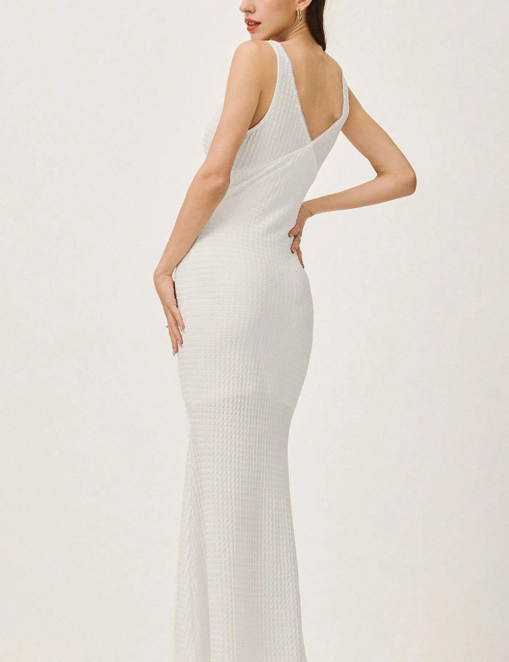 Rochie maxi Shein, alb