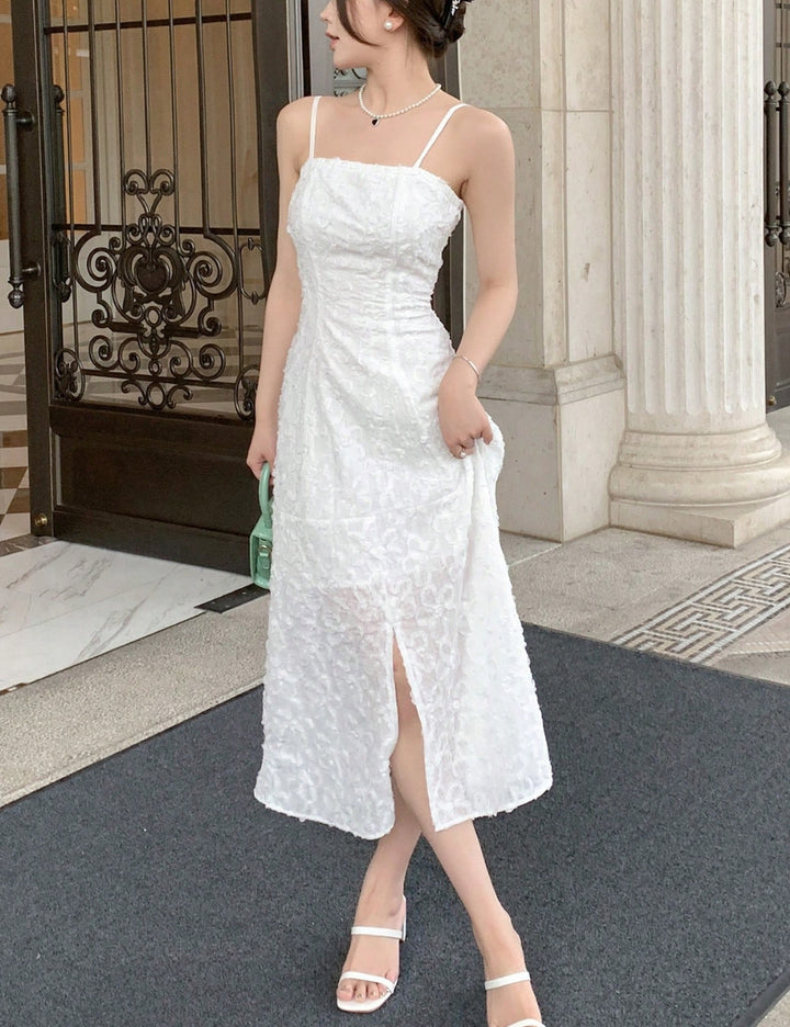 Rochie maxi Shein, alb
