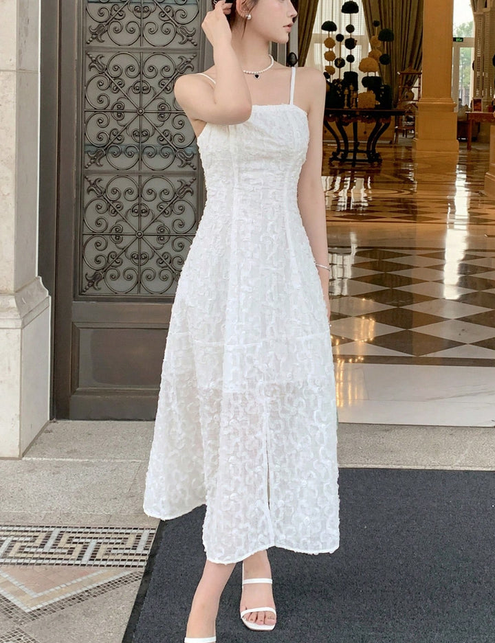 Rochie maxi Shein, alb