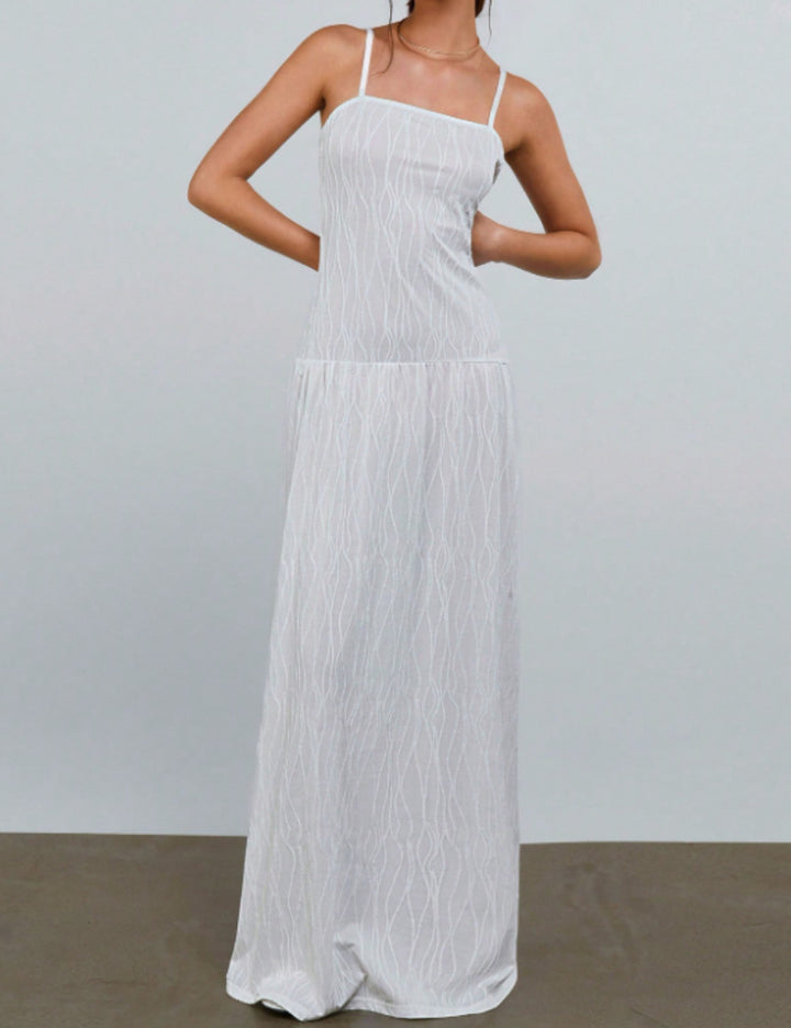 Rochie maxi Shein, alb