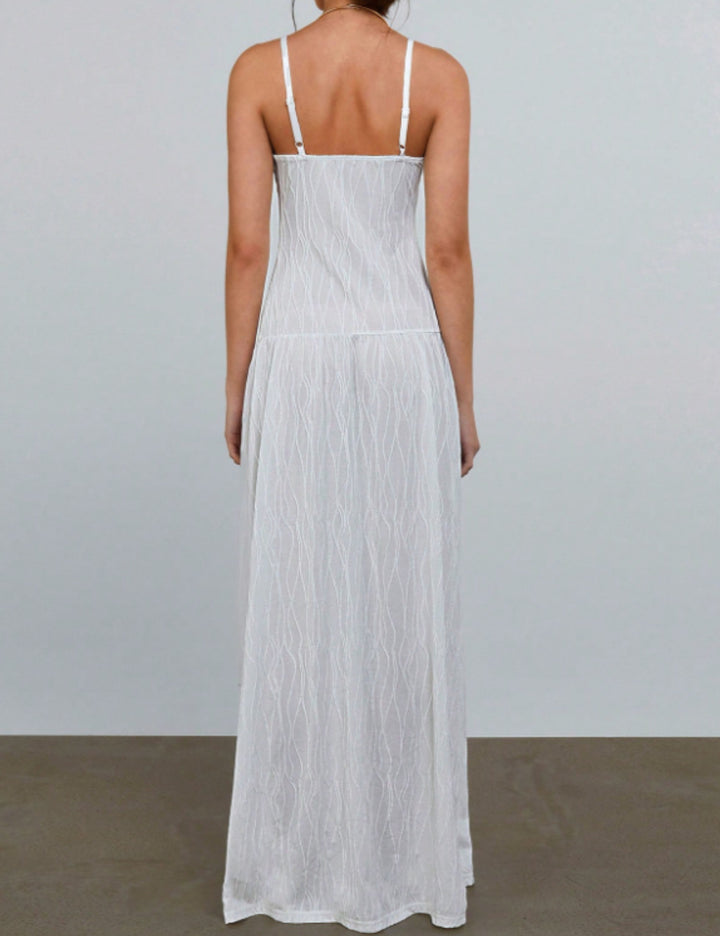 Rochie maxi Shein, alb