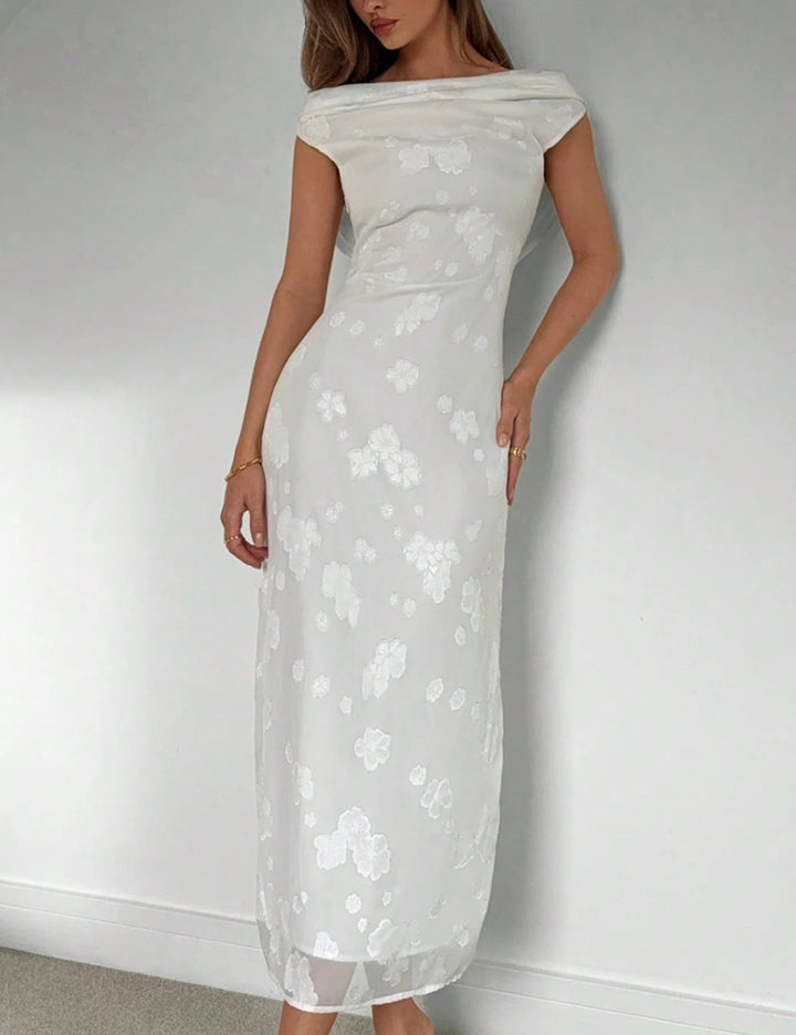 Rochie maxi Shein, alb