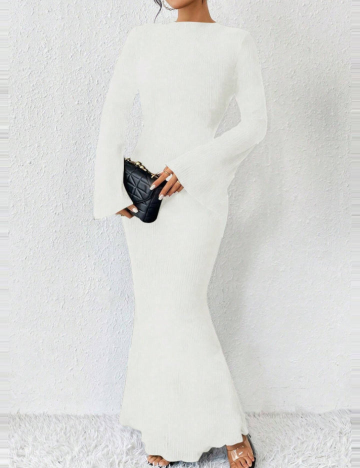 Rochie maxi Shein, alb