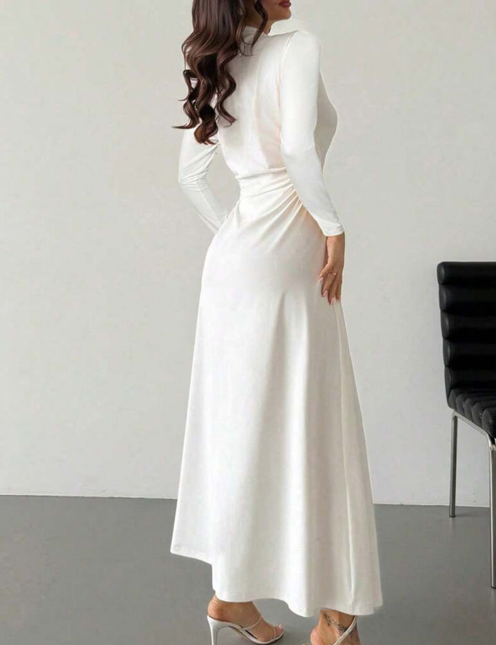 Rochie maxi SHEIN, alb
