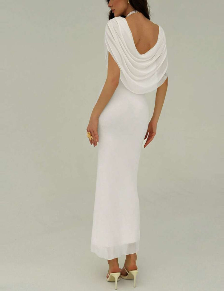 Shein maxi ruha, fehér