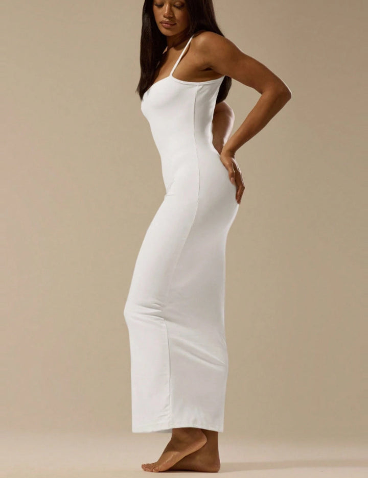 Rochie maxi Shein MUSERA, alb