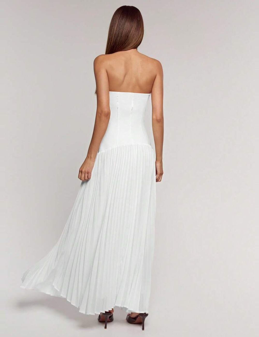 Rochie maxi Shein, alb