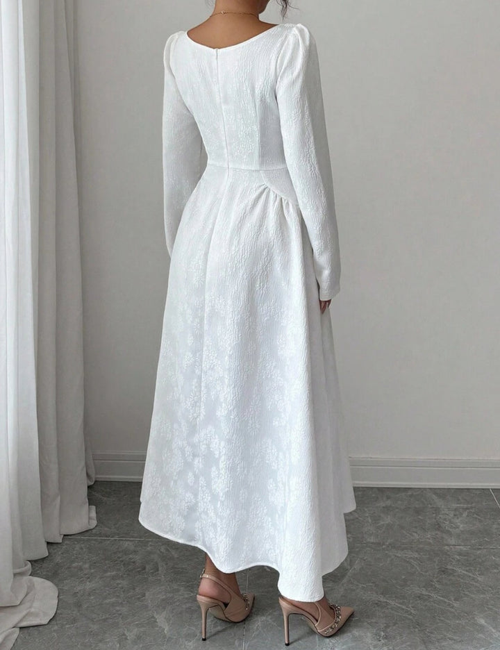 Rochie maxi SHEIN, alb