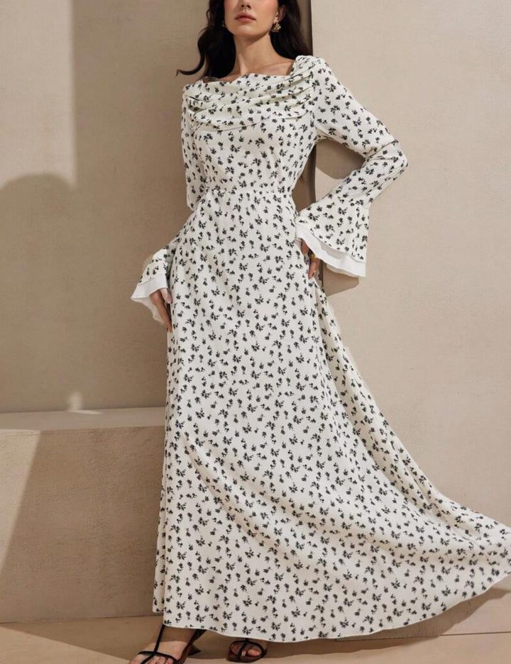 Rochie maxi Shein, alb