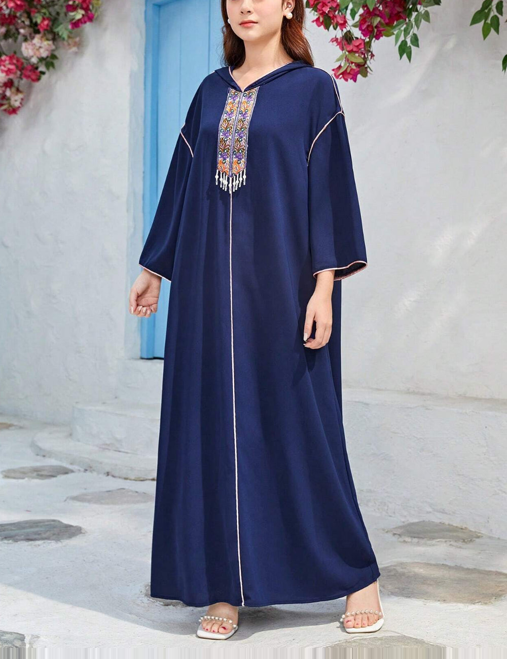 Rochie maxi Shein, albastru