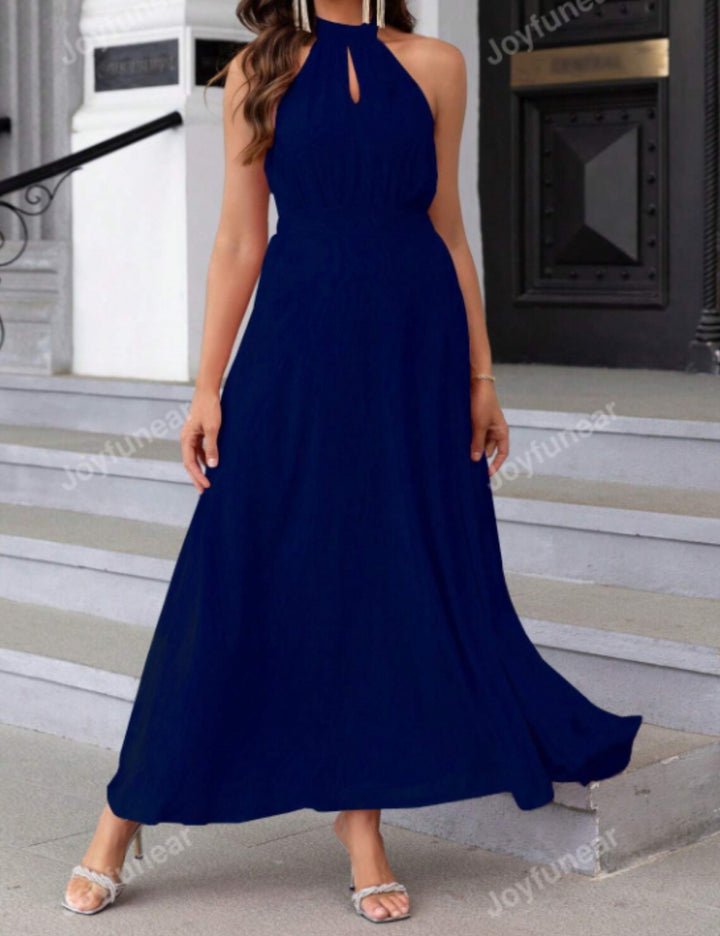 SHEIN maxi ruha, kék