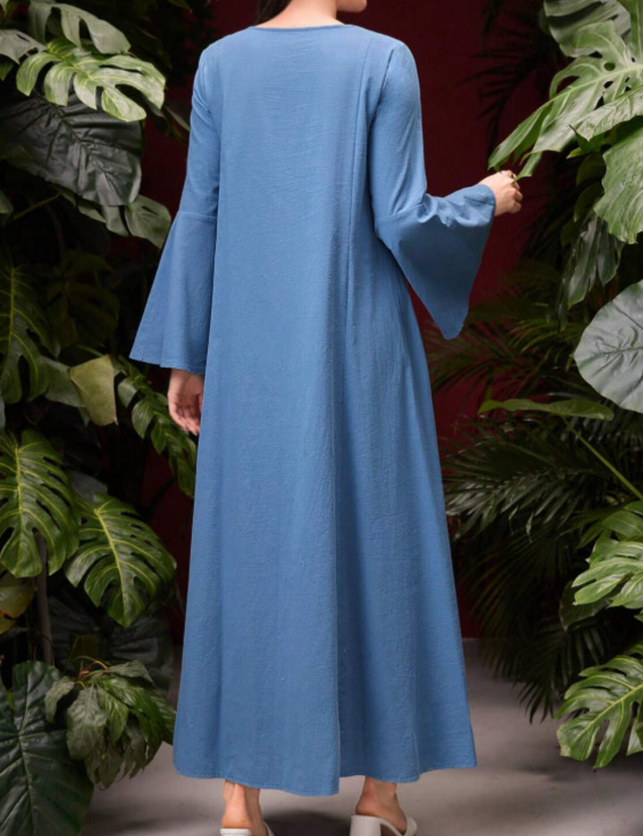 Rochie maxi Shein, albastru
