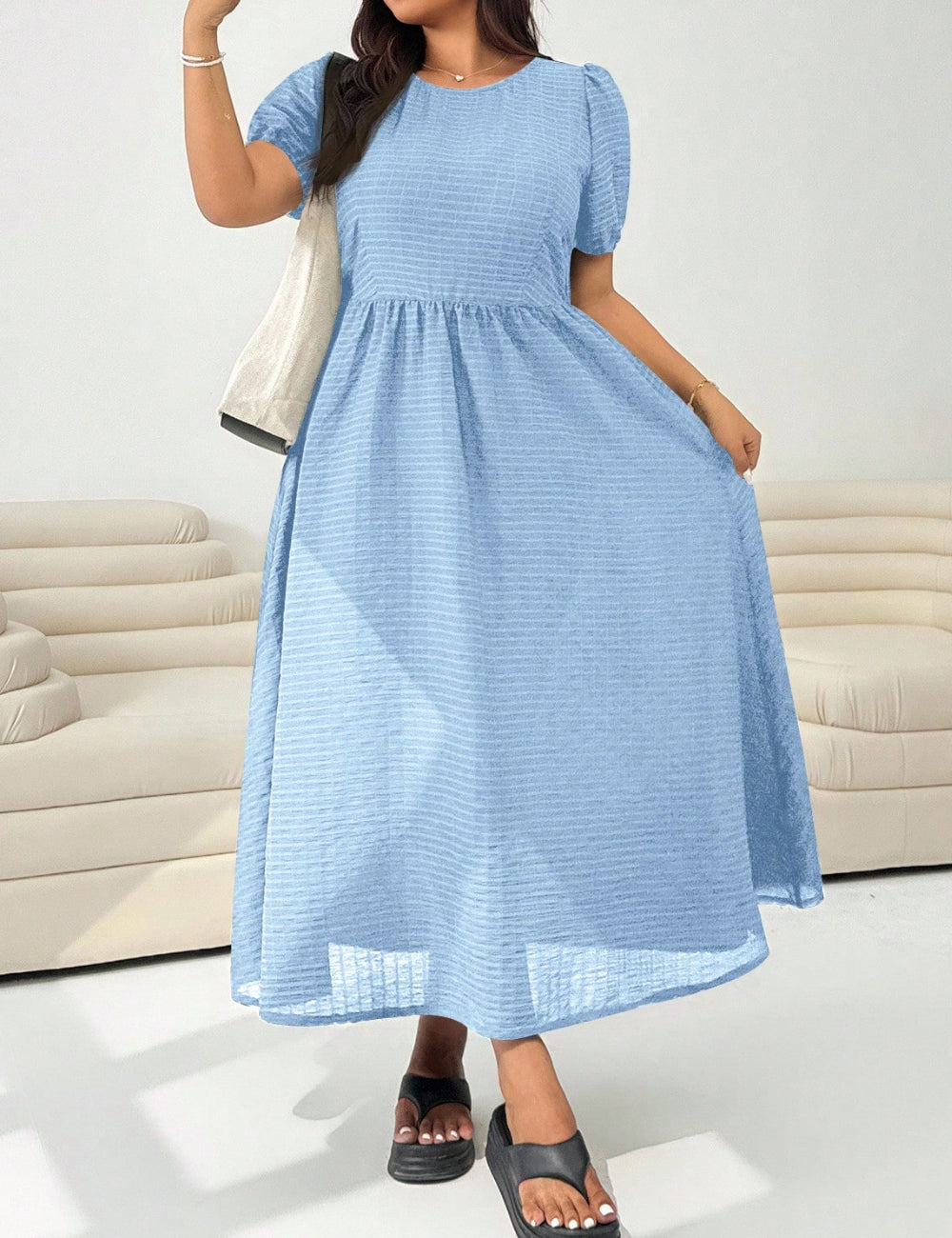 Shein Curve+ maxiruha, kék