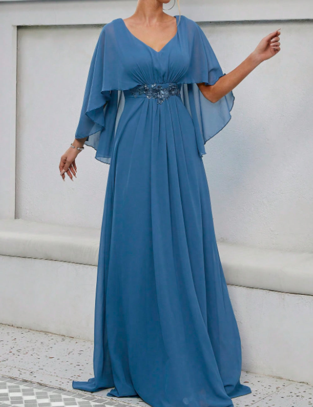 Rochie maxi Shein, albastru