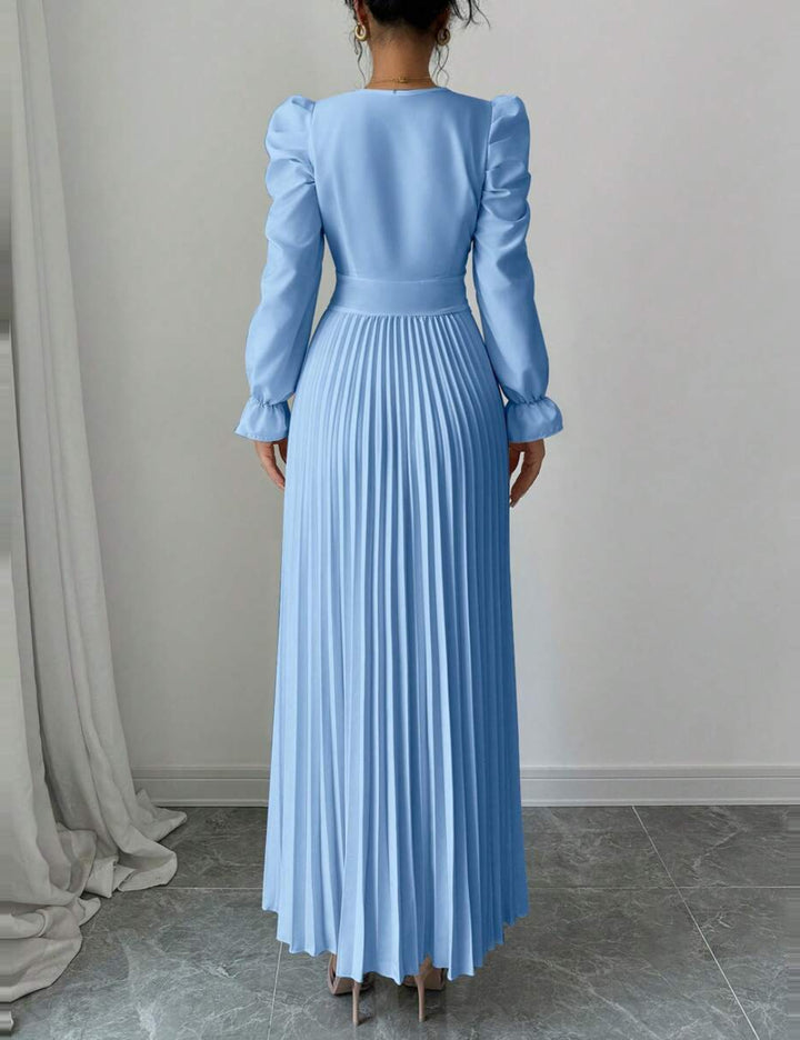 Shein maxi ruha, kék