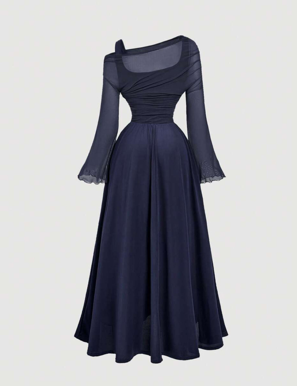 Shein maxi ruha, kék