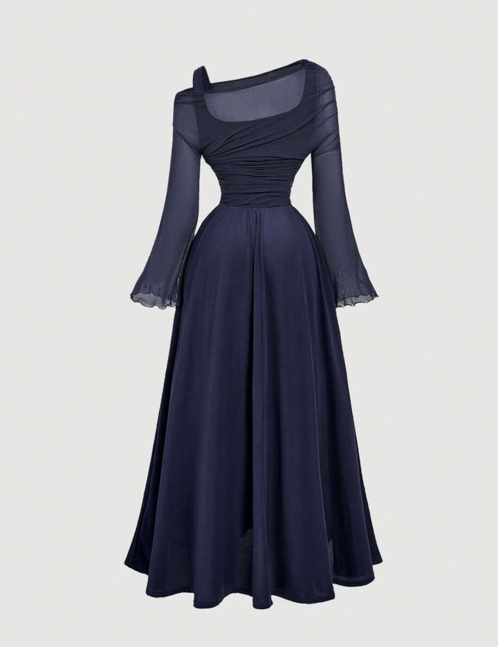 Shein maxi ruha, kék