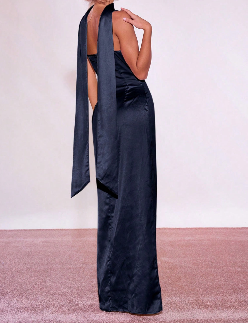 Rochie maxi Shein, albastru