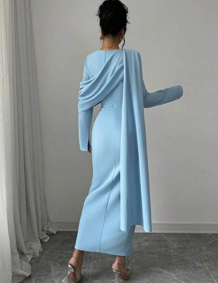 Rochie maxi Shein, albastru