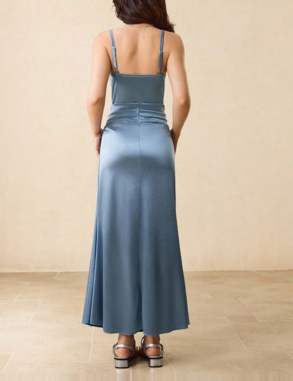 Rochie maxi Shein, albastru