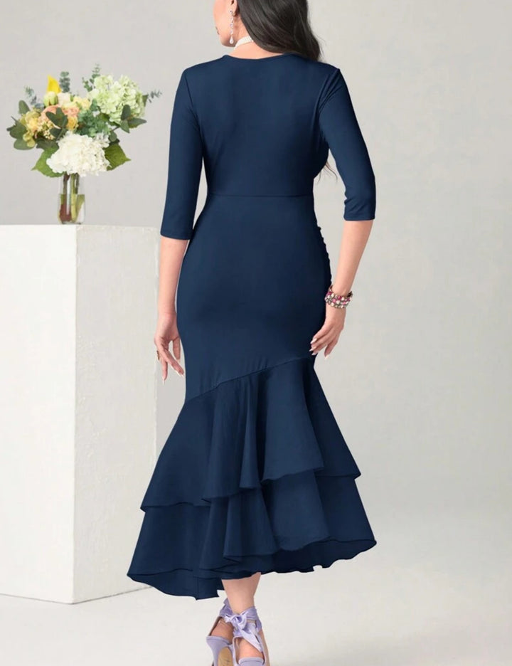 Rochie maxi Shein, albastru