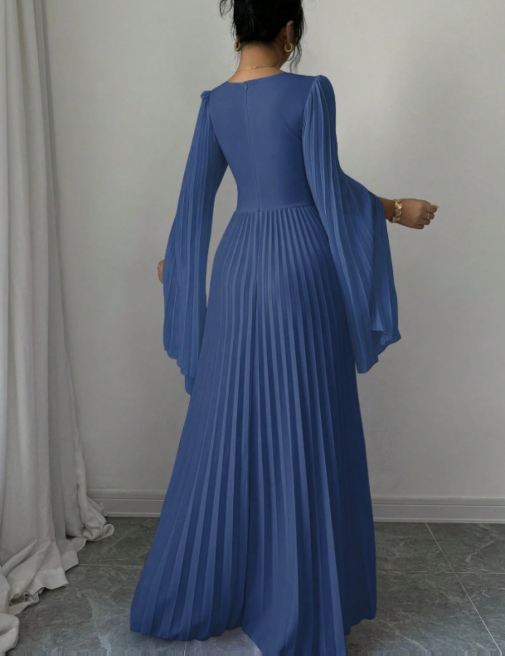 Rochie maxi SHEIN, albastru