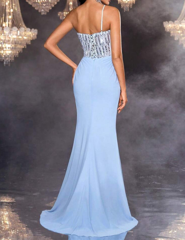 Rochie maxi Shein, albastru