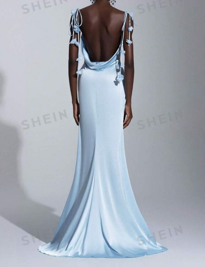 Rochie maxi Shein, albastru