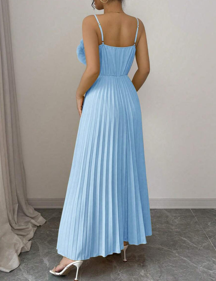 Shein maxi ruha, kék
