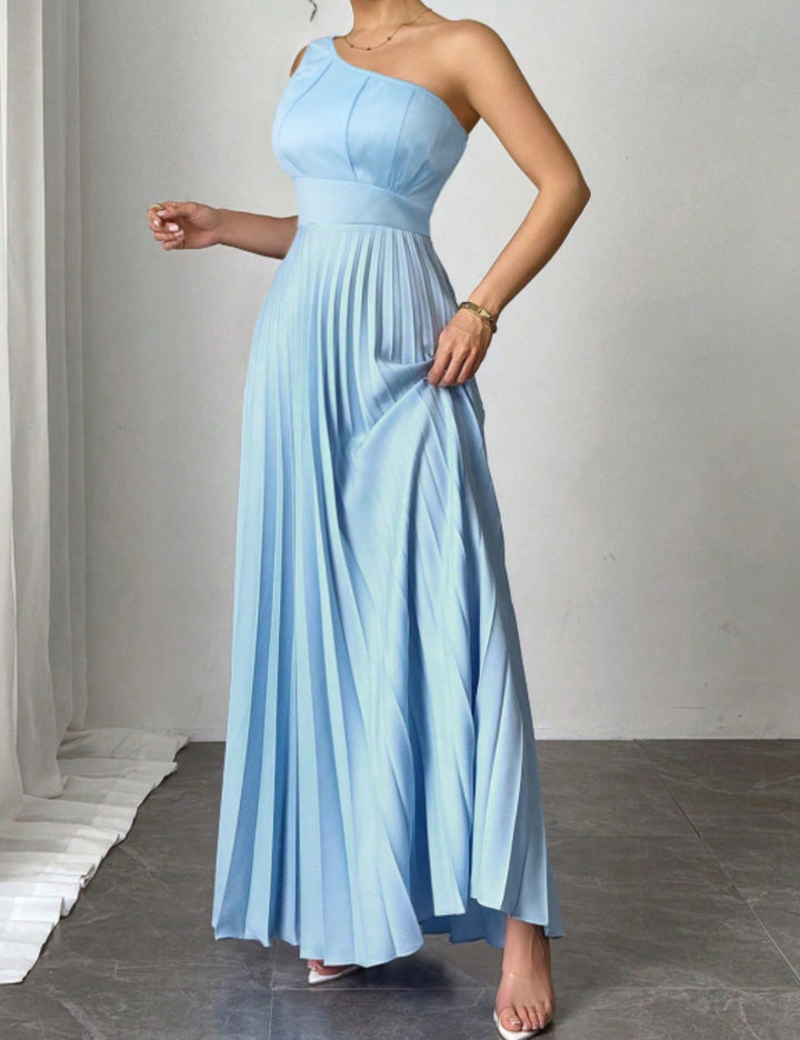 Shein maxi ruha, kék