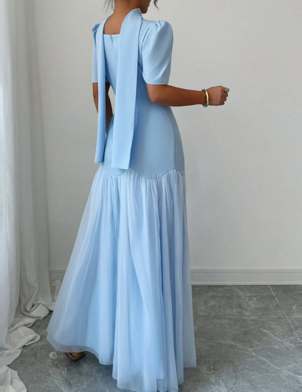 Rochie maxi Shein, albastru