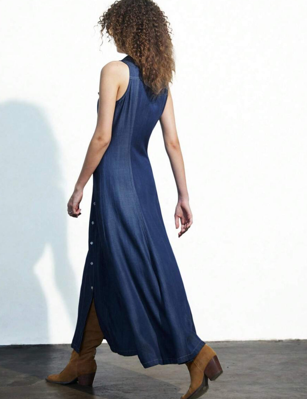 Rochie maxi Shein, albastru