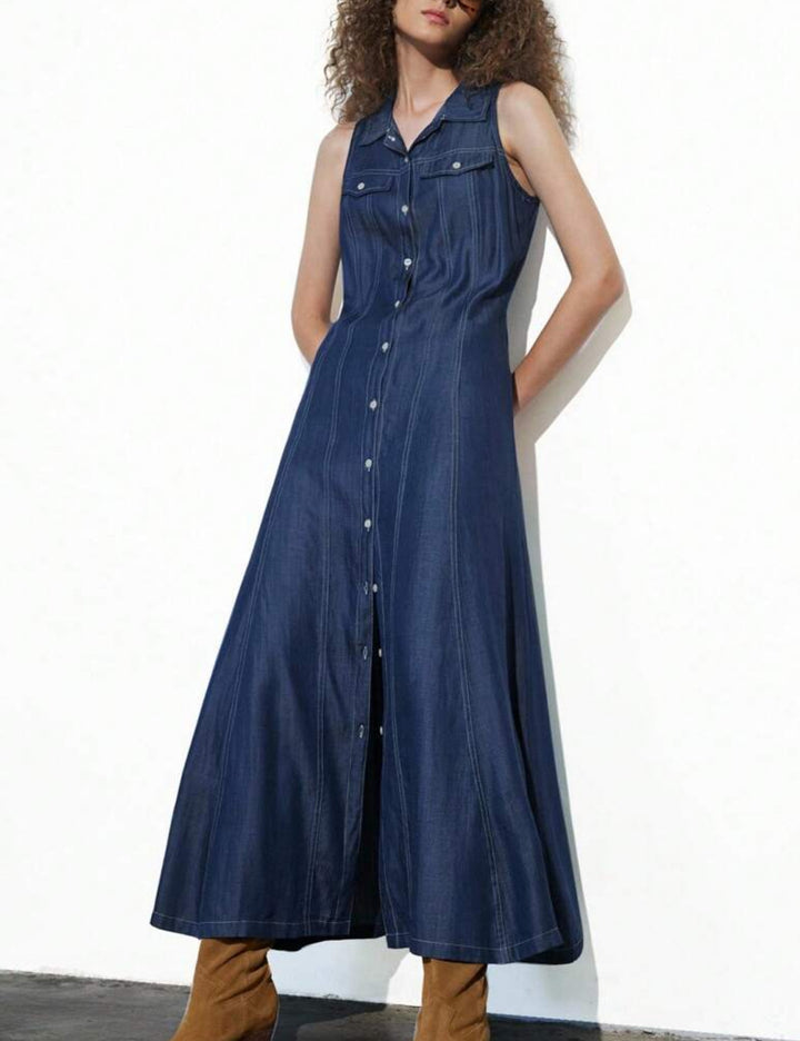 Rochie maxi Shein, albastru