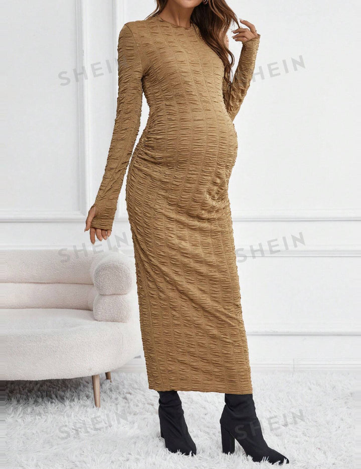 Rochie maxi Shein, bej