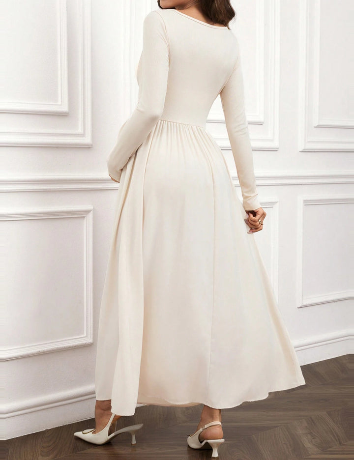 Shein maxi ruha, bézs