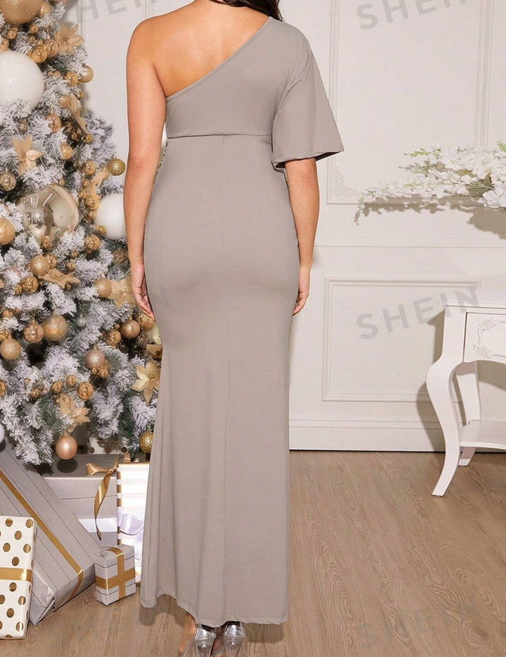 Rochie maxi Shein, bej