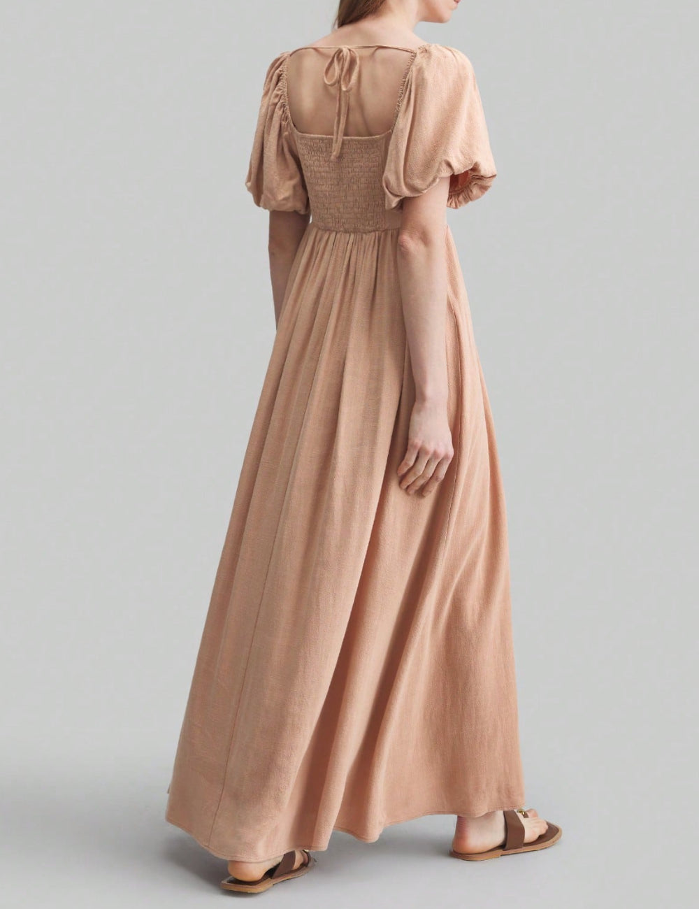 Rochie maxi Shein, bej