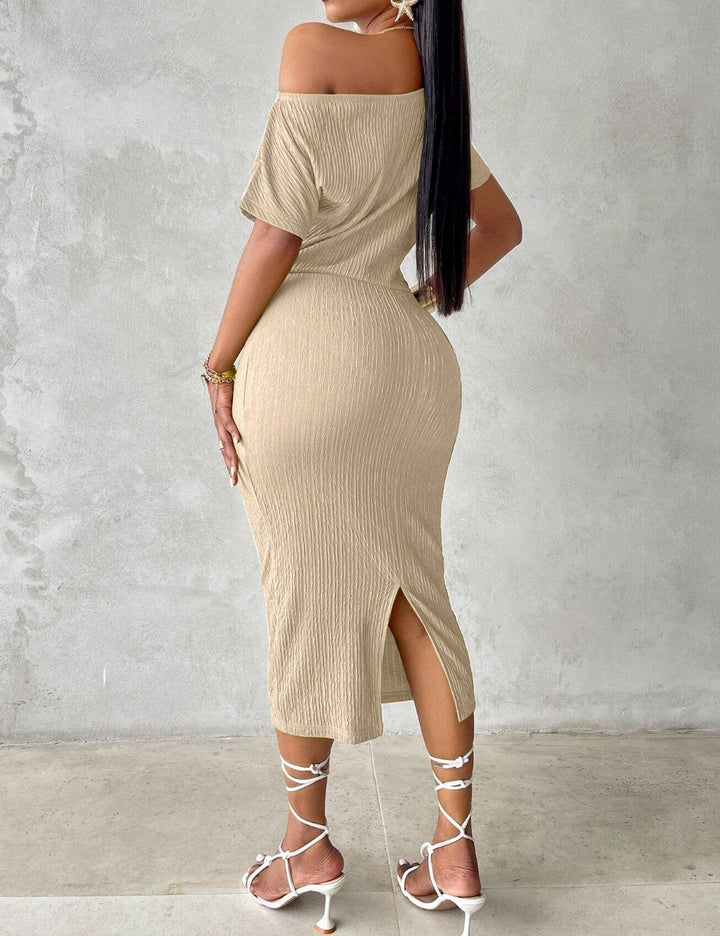 SHEIN Maxi Dress, Beige