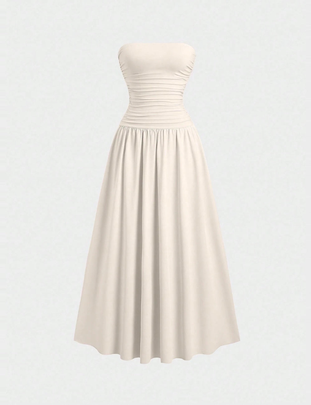 Rochie midi Shein, bej