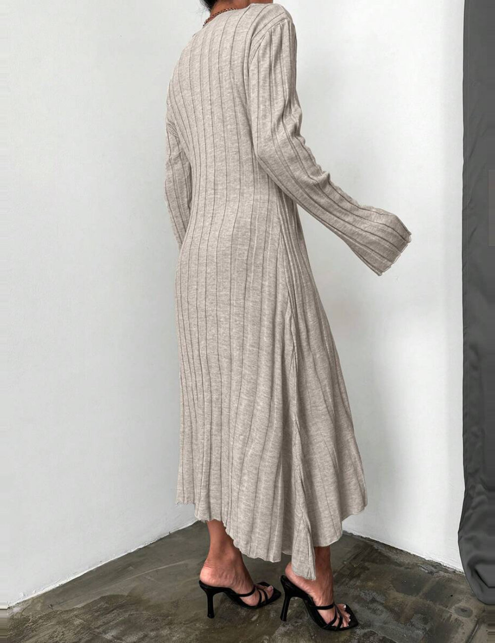 Rochie maxi Shein, bej